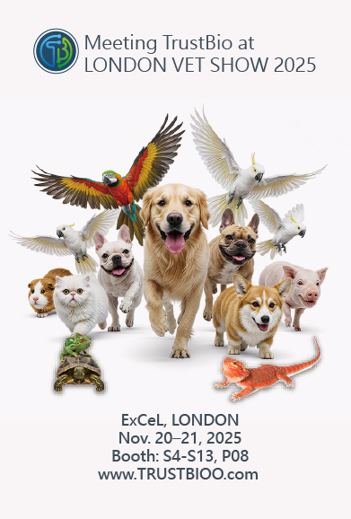TrustBio to Exhibit at London Vet Show 2025